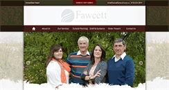 Desktop Screenshot of fawcettfuneralhome.ca